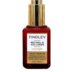 Findley Retinol & Collagen Night Face Serum Full Size Made in USA